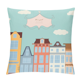 Personality  Baby Beautiful Magic Town Pillow Covers