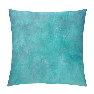 Personality  Turquoise Grungy Wall Backdrop Or Texture  Pillow Covers