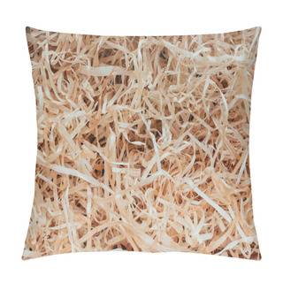 Personality  Wooden Shavings Background Pillow Covers
