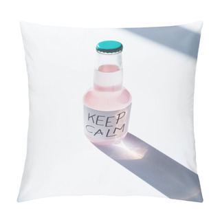 Personality  Alcoholic Beverage In Bottle Pillow Covers