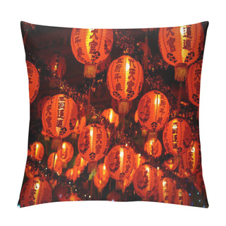 Personality  Chinese New Year Lanterns In China Town. Pillow Covers