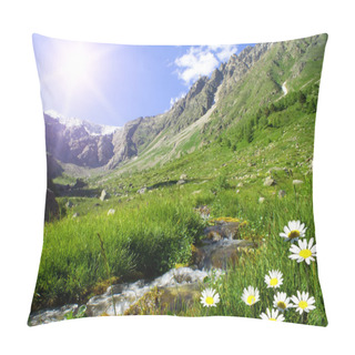 Personality  Mountain Landscape Pillow Covers