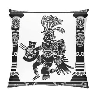 Personality  Aztec God Quetzalcoatl Pillow Covers