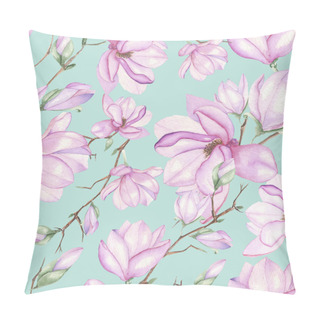 Personality  Pattern With Magnolias Pillow Covers