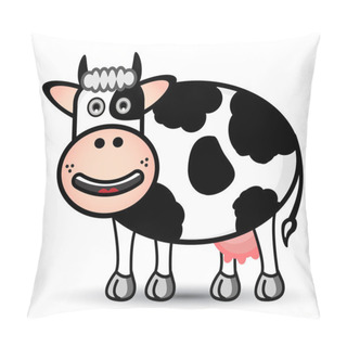 Personality  Cow Vector Pillow Covers