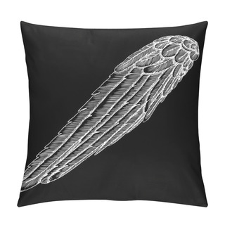 Personality  Hand Drawn Vintage Wing Pillow Covers