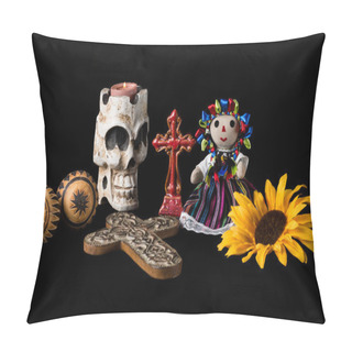 Personality  Day Of The Dead Alter Pillow Covers