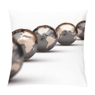 Personality  World Globes Pillow Covers