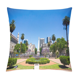 Personality  Beautiful View Of Buenos Aires Capital Of Argentina Pillow Covers