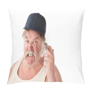 Personality  Big Man Mad Pillow Covers