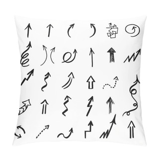 Personality  Hand Drawn Arrows Set. Pillow Covers