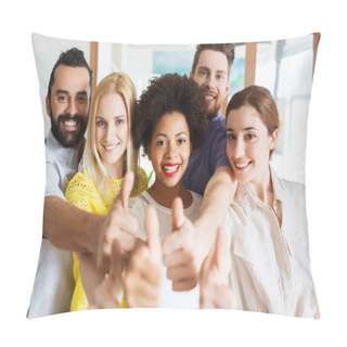 Personality  Happy Creative Team In Office Pillow Covers
