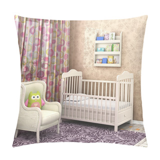 Personality  Bedroom Baby. Comfortable Room For A Child Pillow Covers