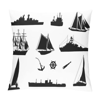 Personality  Sea Cargo Ships And Old Ships Pillow Covers