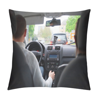 Personality  Driver In Real Action Pillow Covers