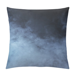 Personality  Smoke Over Black Pillow Covers