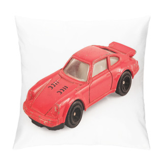 Personality  Red Children's Toy Car Sports Model Pillow Covers