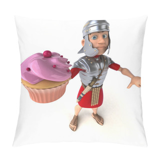 Personality   Soldier Holding Cupcake  Pillow Covers