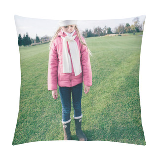 Personality  Sad Little Girl Pillow Covers