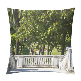 Personality  Acheilion Palace At Corfu, Greece Pillow Covers