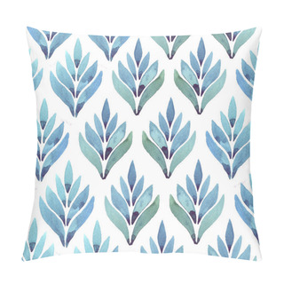 Personality Seamless Pattern With Watercolor Flowers Pillow Covers