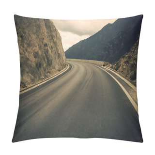 Personality  Mountain Highway China Background Pillow Covers