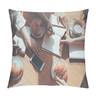 Personality  People Having Lunch  Pillow Covers