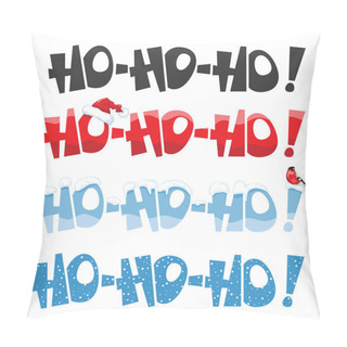 Personality  Christmas Fun Greeting Phrase Pillow Covers
