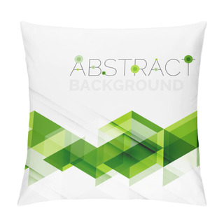 Personality  Abstract Geometric Background. Pillow Covers