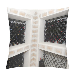 Personality  Luxury Home Wine Cellar Pillow Covers