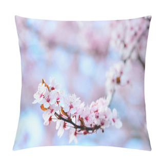 Personality  Blooming Tree In Spring Pillow Covers