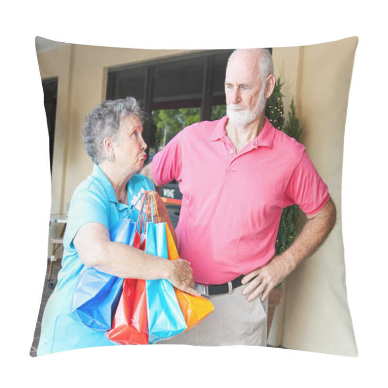 Personality  Guilty Senior Shopper And Husband Pillow Covers