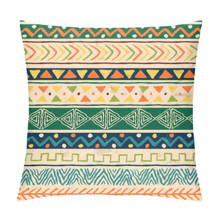 Personality  Wild Ethnic African Art Background Pattern Pillow Covers