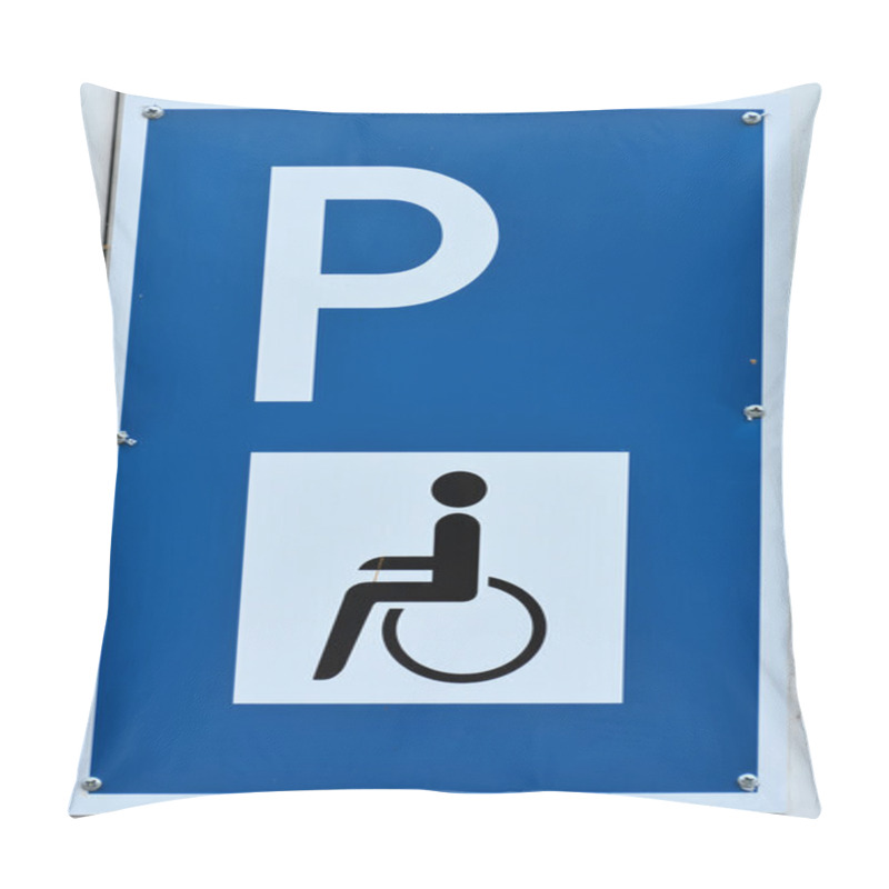 Personality  Handicapped Parking pillow covers