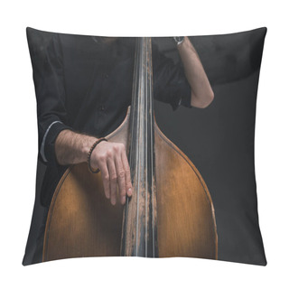 Personality  Contrabass Pillow Covers