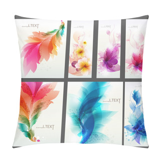 Personality  Floral Elements Background Pillow Covers