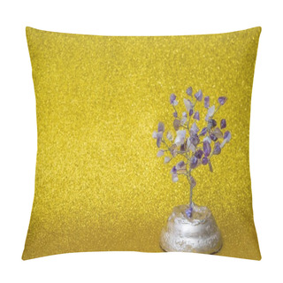 Personality  Tree Of Life From Amethyst Stones Pillow Covers