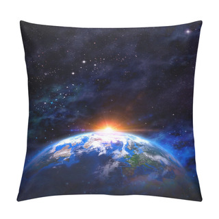 Personality  Sunrise Over The Earth Pillow Covers