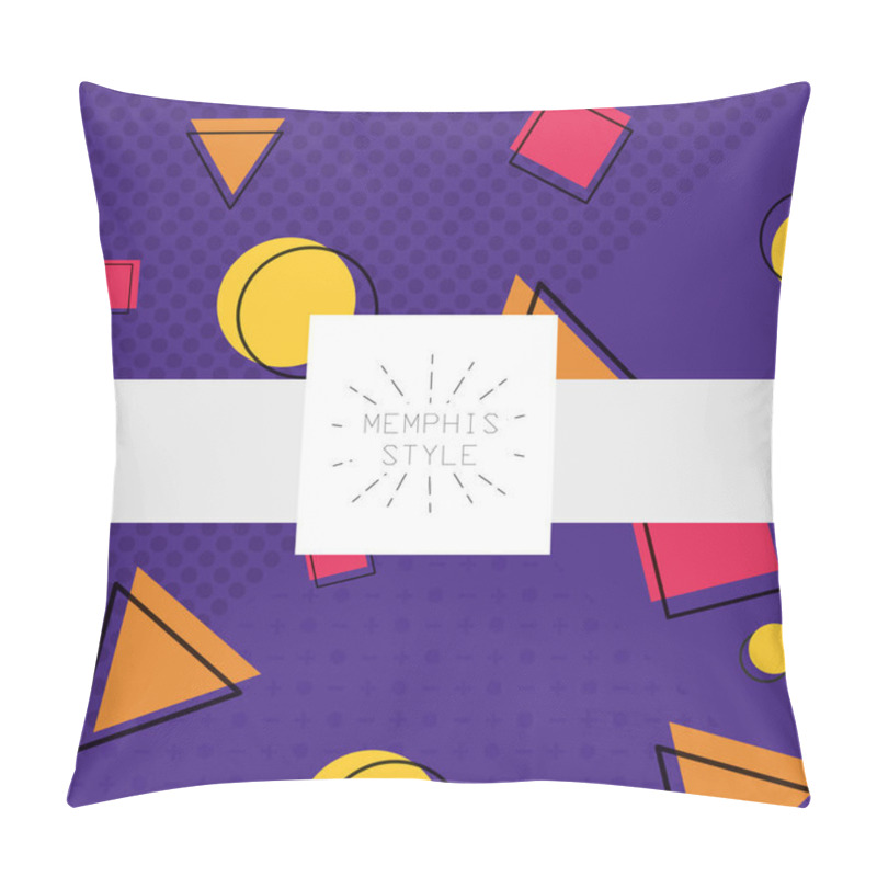 Personality  Memphis style design pillow covers