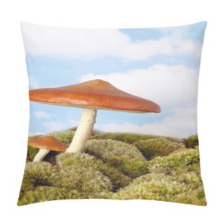 Personality  Toadstool For A Gnome Pillow Covers