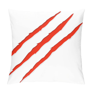 Personality  Claw Scratches Vector Pillow Covers