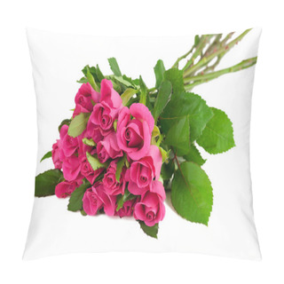 Personality  Bouquet Of Pink Roses Pillow Covers