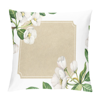 Personality  Watercolor Apple Flowers Pillow Covers