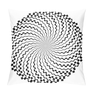 Personality  Abstract Spiral, Burst Element Pillow Covers