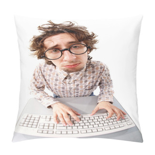 Personality  Miserable Office Worker Pillow Covers