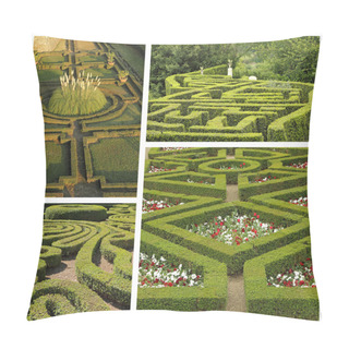 Personality  Green Garden Collage Pillow Covers
