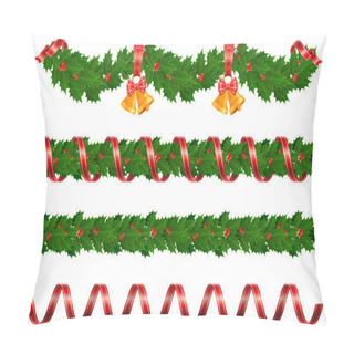 Personality  Christmas Garlands Pillow Covers