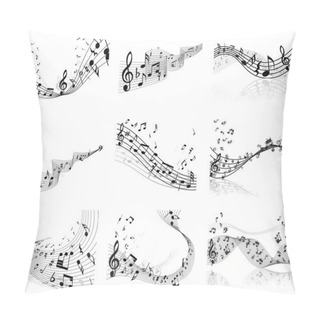 Personality  Notes Staff Pillow Covers