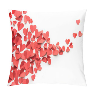 Personality  Heap Of Red Hearts  Pillow Covers