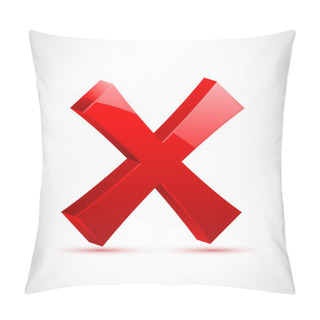 Personality  Red Cross Mark Pillow Covers